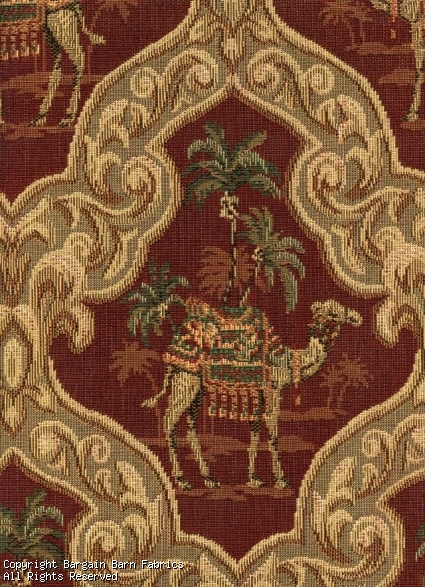 Camel in an Oasis Scene Tapestry