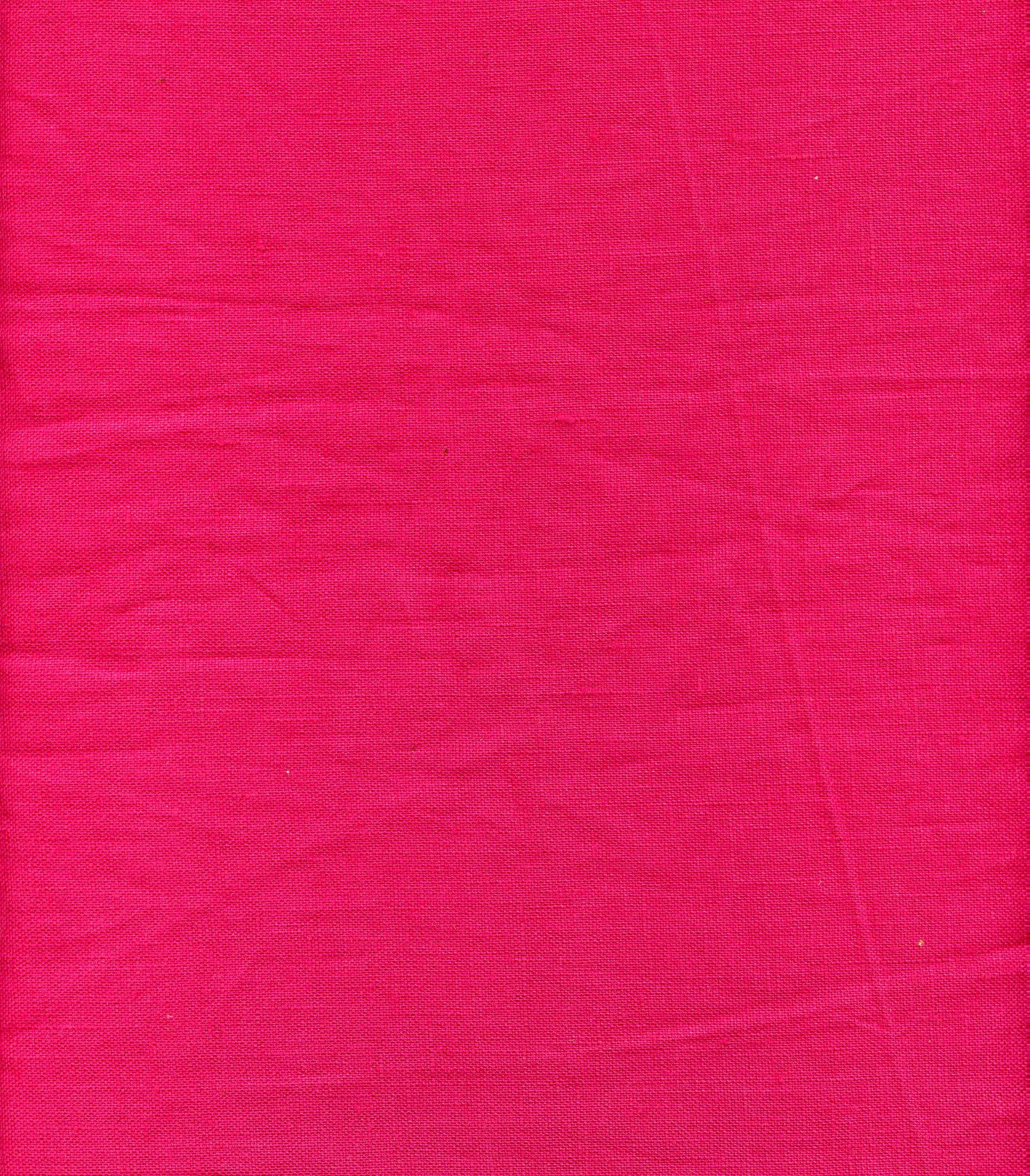 Hot Pink Linen