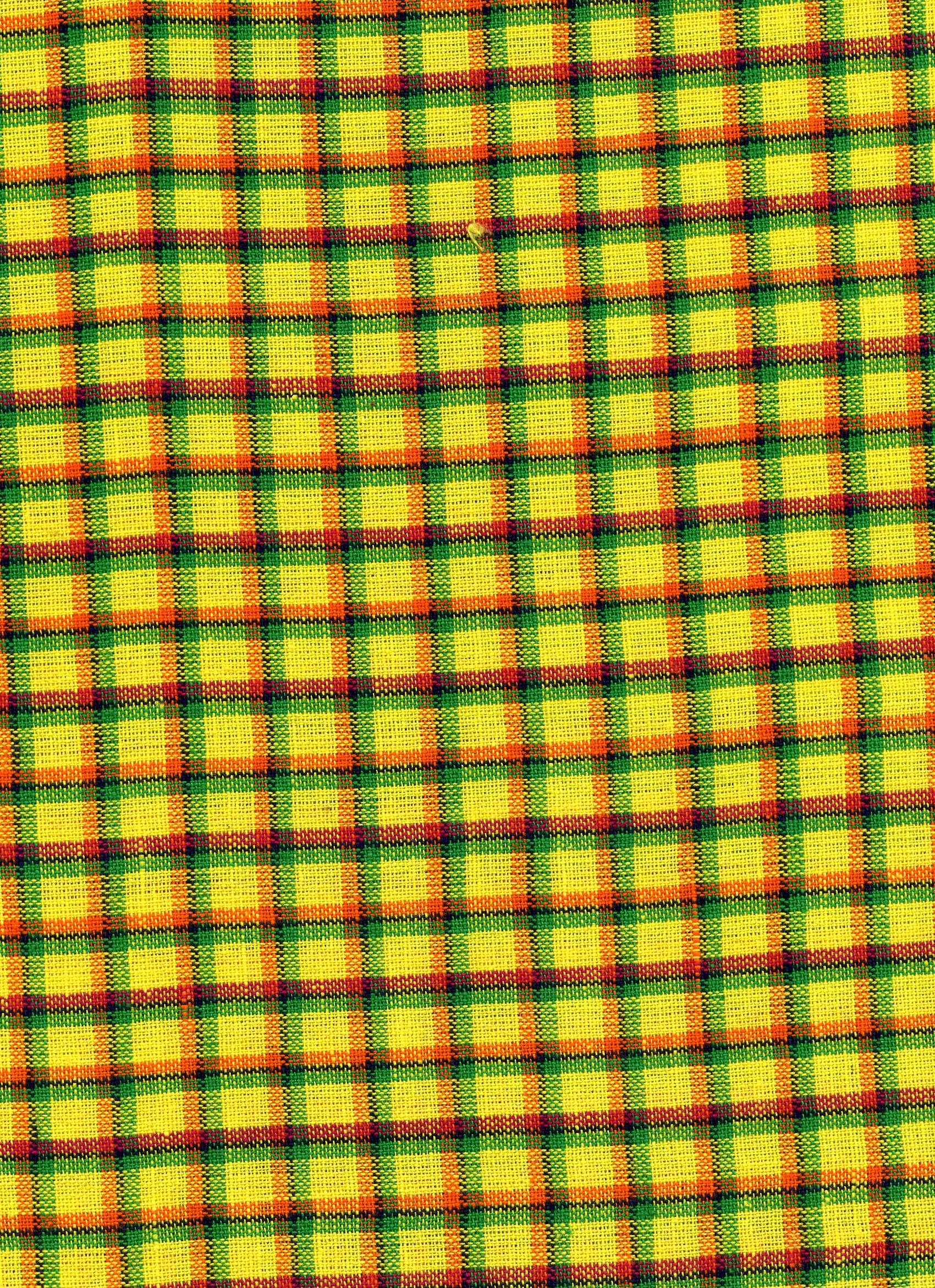 Yellow/Green/Orange Plaid